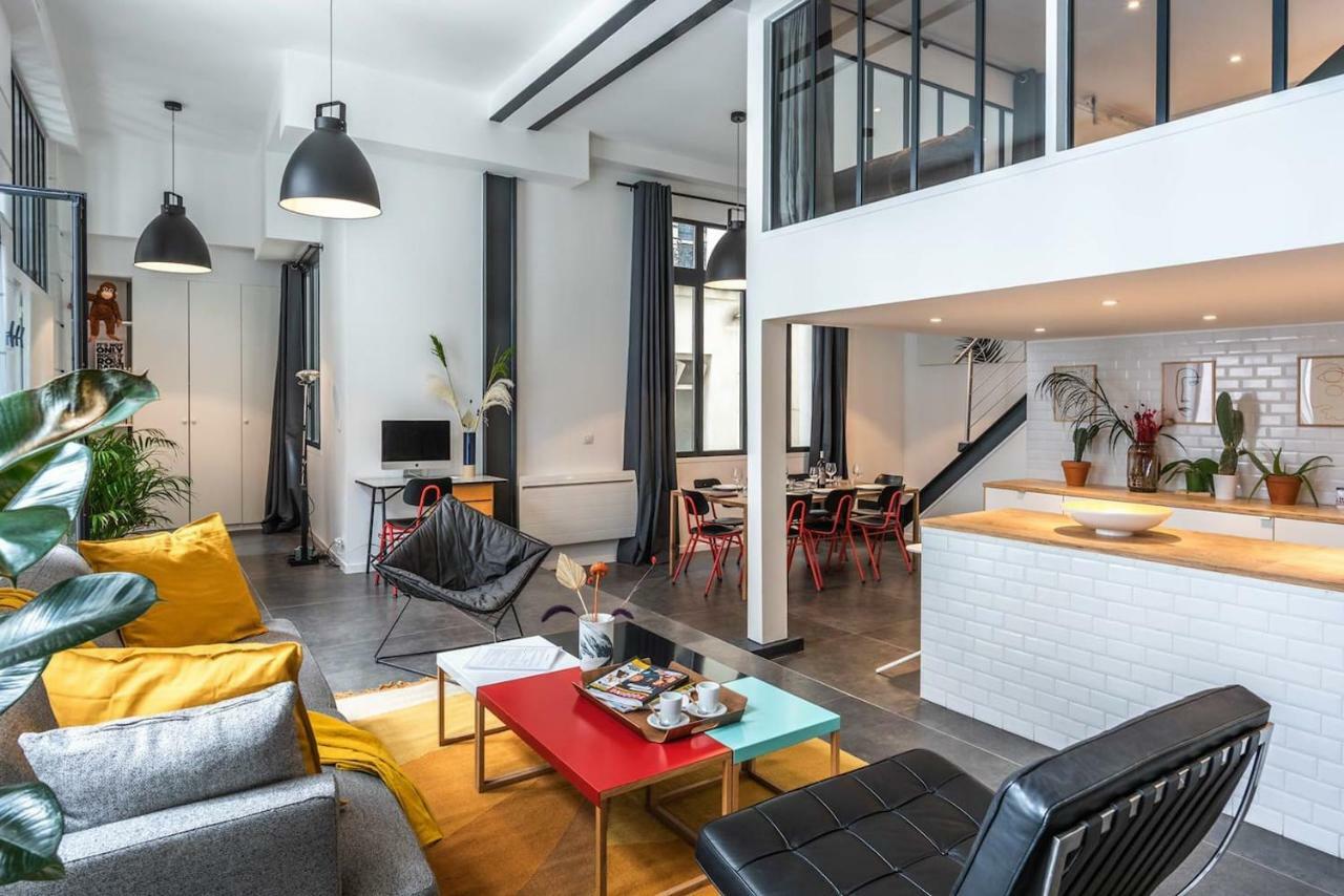 Outstanding Artist Loft - Between Marais And Canal Париж Екстериор снимка