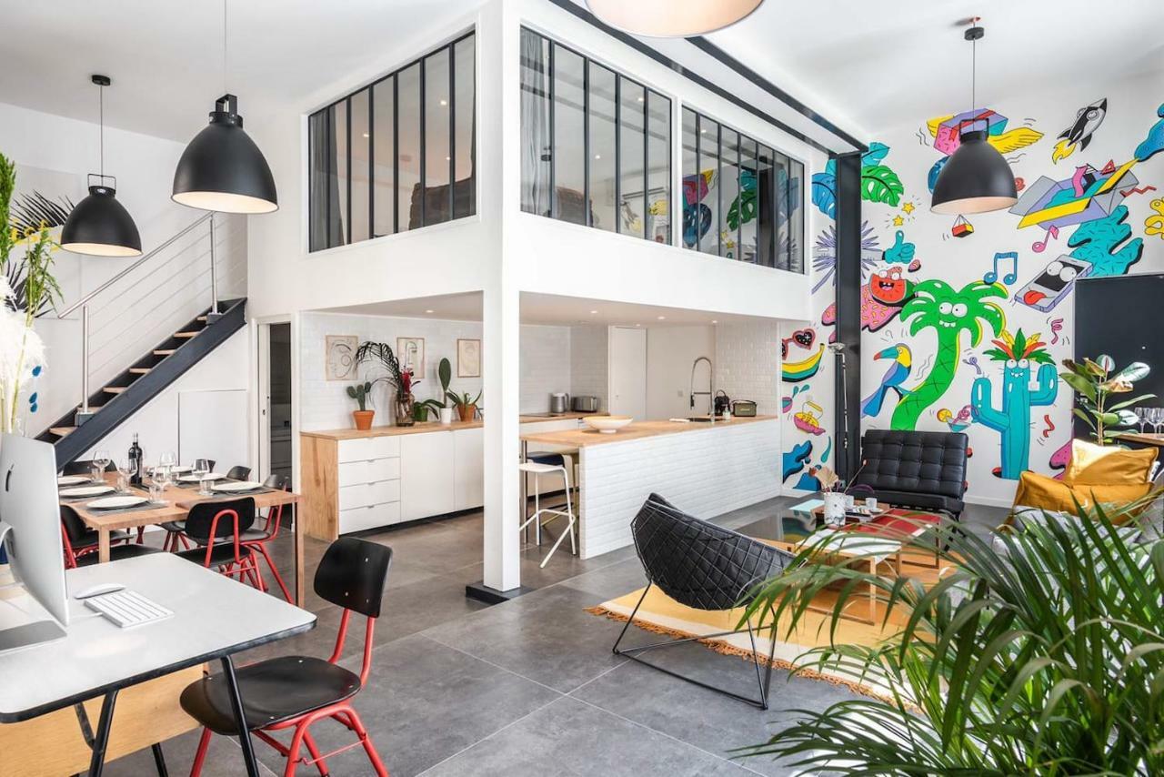 Outstanding Artist Loft - Between Marais And Canal Париж Екстериор снимка