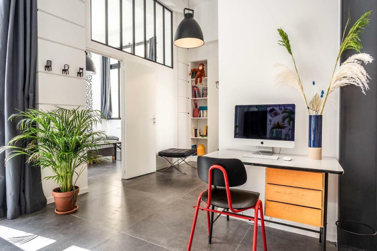 Outstanding Artist Loft - Between Marais And Canal Париж Екстериор снимка